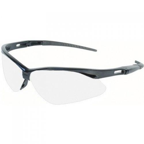 Jackson Safety Jackson 3000355 KC 25679 Nemesis Safety Glasses Black Frame Clear