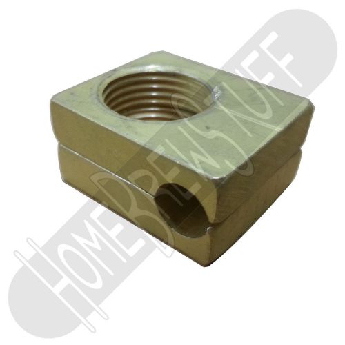 Brass Draft Beer Shank Cold Block for Glycol Chilling Line Kegerator