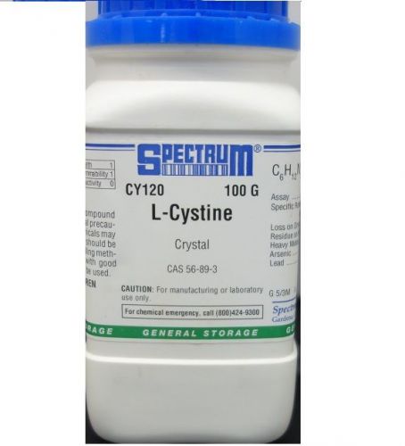 High quality Spectrum L-Cystine, 98,0-102%%, 100g