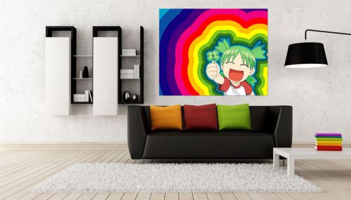Yotsuba!,HD,Decal,Banner,Anime,Canvas Print,Wall Art