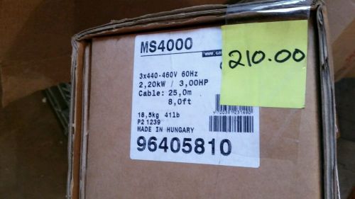 New grundfos  submersible well pump motor ms4000 3x440-460v 60hz 3.00hp for sale