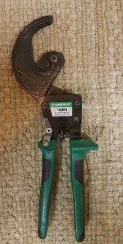 Greenlee ratchet cable cutters for sale