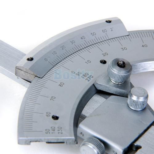 320 Universal Stainless Steel Bevel Dial Protractor Free Shipping High Quality