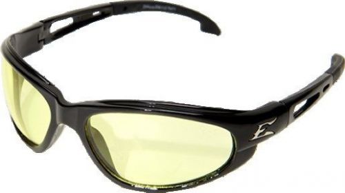 Edge dakura safety glasses black frame yellow lens for sale