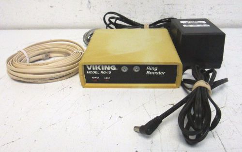 Viking Electronics RG-10 Telephone Ring Booster w/ 13.5V Adapter &amp; Phone Cable