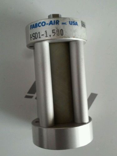New Fabco-Air PSD1-1.500 Double Acting Cylinder, 1/2&#034; Bore, 1 1/2&#034; Stroke