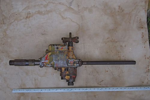 Ingersoll rand model b pneumatic air drill, #3 morse taper, with pusher wheel for sale