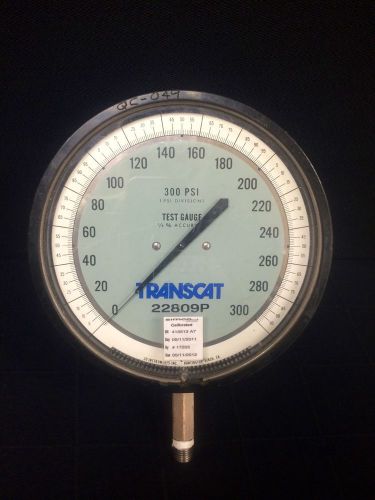 Transcat Pressure Gauge 0-300 psi