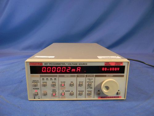 Keithley 487 Picoammeter and Source Picoammeter 30 Day Warranty