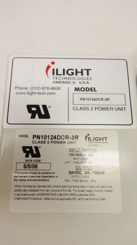 NIB iLight Technologies PN10124DCR-3R Outdoor Single Circuit Class 2 Power Unit
