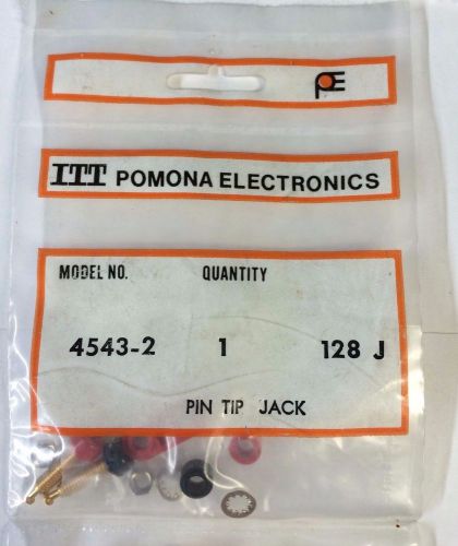 NIB Pomona 4543-2 Pin Tip Jack