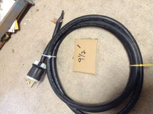 9-1/2&#039; Power Extension Pigtail 30 Amps 250V 10/4 AWG Wire WITH MALE HUBBELL