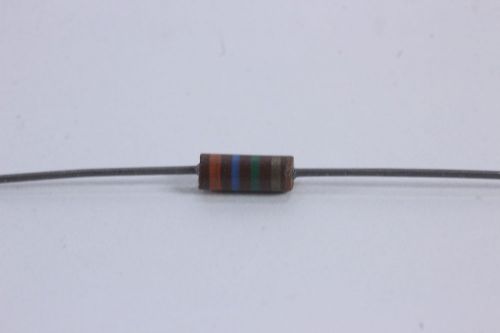 Lot of 50 Vintage Carbon Comp 3.6 Meg Ohm Resistors 5% Ohmite Little Devils