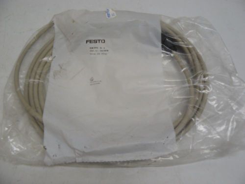 New festo km ppe-b-5 valve connect cable angled socket 8pin 5m 161878 for sale
