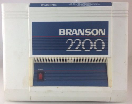 Branson 2200 Laboratory Grade Ultrasonic Cleaner Bransonic B2200R-1