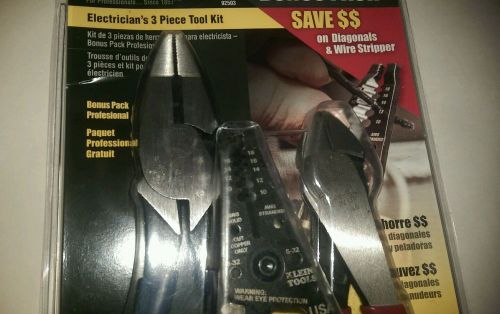 Electricians 3 piece tool kit for sale