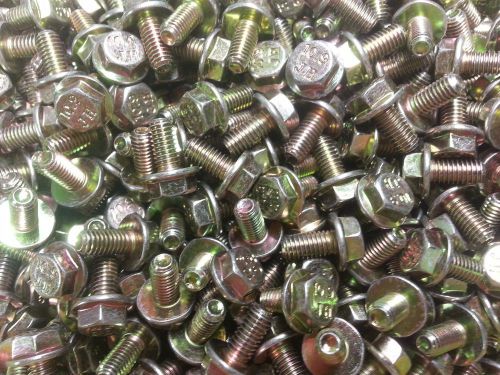(1) m6-1.0 x 12 or m6x12 6mm x 12mm j.i.s. small head hex 10.9 yellow zinc for sale
