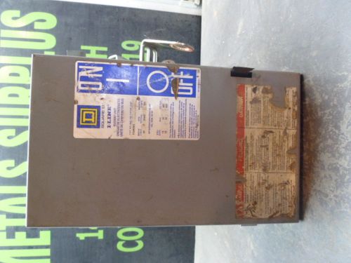 Square d 60amp i-line busway unit cat#pq4606g 3p 4wire 600v max fusible new for sale