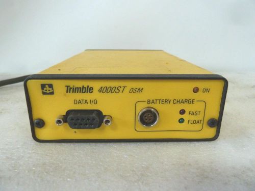 Trimble 13712-00 4000st 0sm gps 4000st osm battery charger for sale