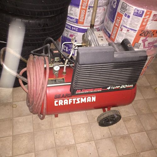 Sears Craftsman Air Compressor 20 Gallon 4 1/2 Hp