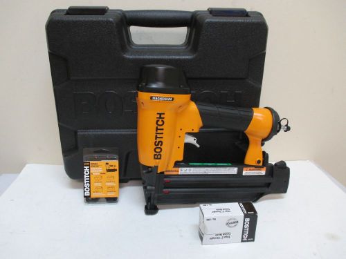 BOSTITCH FN16250K-2 16 GAUGE STRAIGHT FINISH NAILER OIL FREE NEW IN CASE