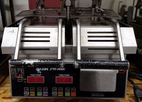 Star pro-max flat bread grill double handle for sale