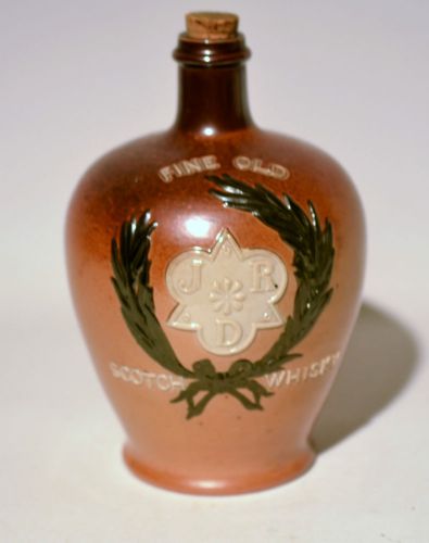 Antique Whiskey Jug 1902-1920 J.R.D. Fine Old Scotch Whiskey Royal Doulton