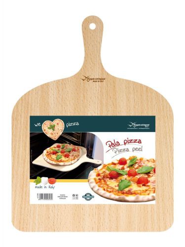 Eppicotispai birchwood pizza peel, 16 by 12-inch for sale
