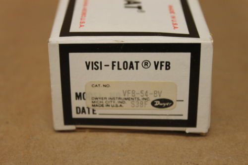 DWYER VFB-54-BV VISI FLOAT FLOWMETER