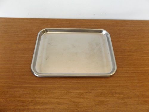 9-3/4 X 13-1/2 Stainless steel tray