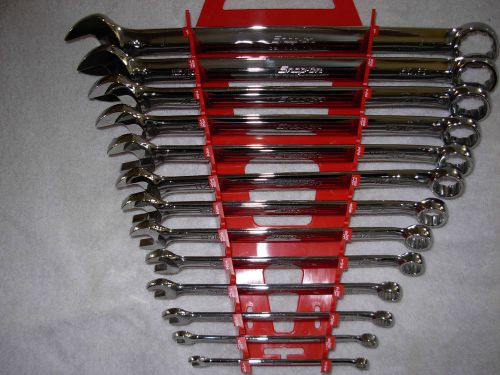 SNAPON OEX711B COMBINATION WRENCH SET12 POINT (11 PIECES) PLUS 1/4&#034;, 5/16&#034;