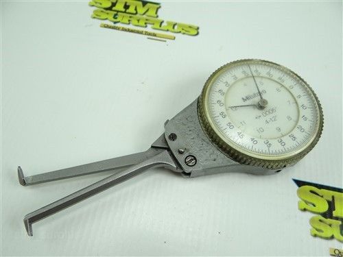 Mitutoyo  internal groove dial gage caliper .4&#034;-1.2&#034; range .0005&#034; for sale