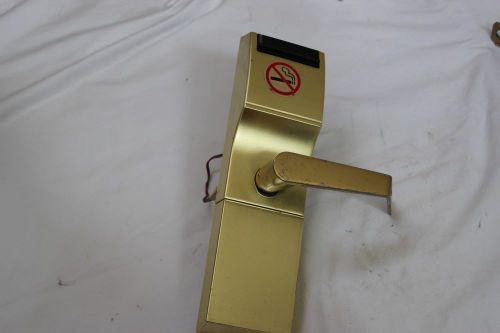 Onity tesa h24 gold color hotel guest room door lock  left hand parts for sale