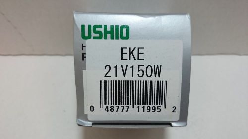 EKE 21 VOLT 150 WATT AV/PHOTO LAMP NEW IN THE BOX MADE BY USHIO