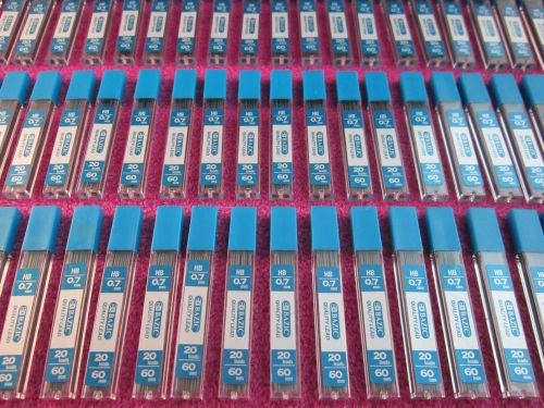 Refill Lead HB Mechanical Pencil Spare Lead 0.7 MM Bazic 80 Tubes Lot