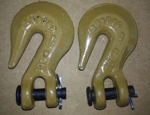 Lot of 10  New Crosby A330-1-4 Clevis Grab Hooks Hook For Chain 3,500 Load Limit