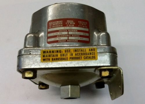 Barksdale Pressure Switch D1T-A80 NEW (LOC1143)