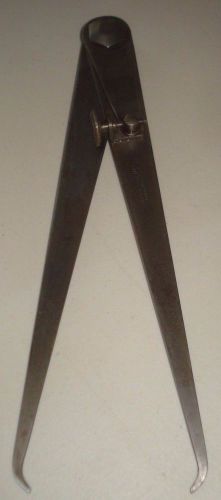 Vintage starrett 8 in firm-joint inside calipers w/ fine adjustment for sale
