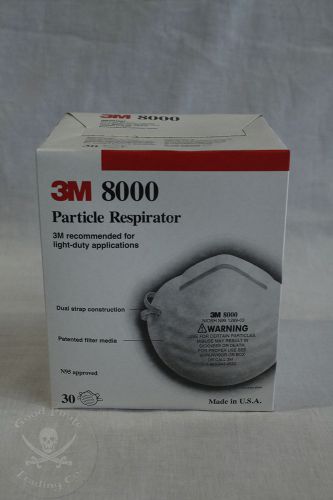 Brand New 3M Disposable Respirators 8000 Series (30 Pack) Made in the USA