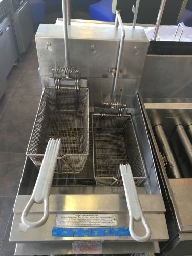 Keating Electric Deep Fat Fryer Used With Auto Basket Lift And Oil Filter System