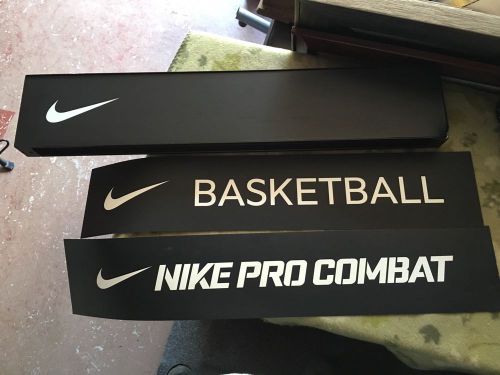 NIKE BLOCK MAGNETIC DUEL SIDED SIGN WITH 3 Different Magnetic Strips