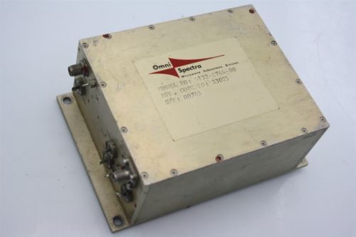 Omni-Spectra PLL RF Oscillator Frequency Source FM Modulator 6.3-6.6 GHz +3dBm