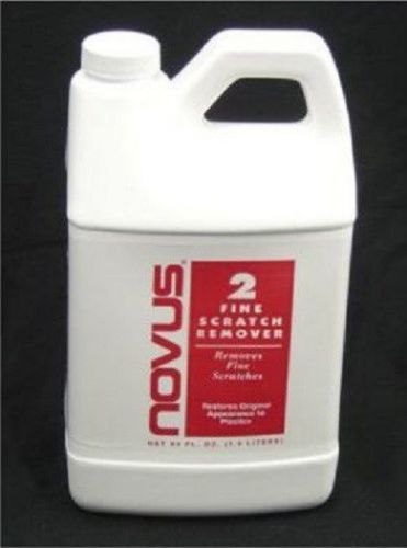 Novus 2 plastic / acrylic cleaner and fine scratch remover 64 oz bottle for sale