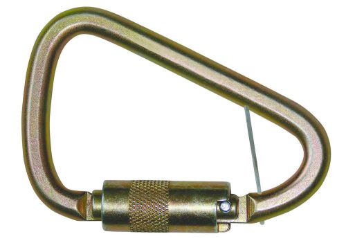 FALLTECH 8450 STEEL CARABINER - Double Locking Gate Tough Carabiner