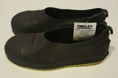 Size xl overshoes men&#039;s yellow/black, steel toe tingley style #35211 for sale