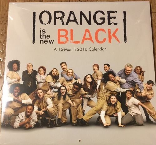 Orange Is The New Black 16 Month 2016 Calendar New