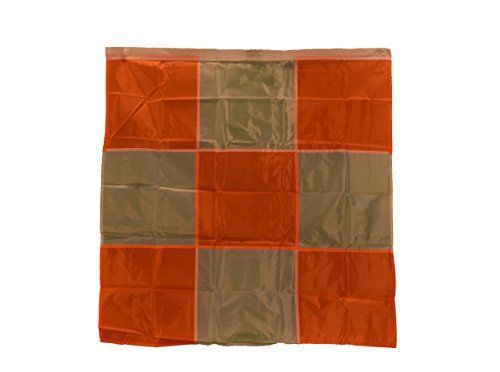 Cortina 03-229-3423 vinyl airport warning flag, 36&#034; width x 36&#034; height, orange for sale