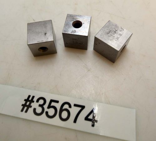 Lot of 3 Weber 1&#034; Gage Blocks (Inv.35674)