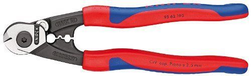 Knipex KNIPEX 95 62 190 SBA Comfort Grip Wire Rope Cutters