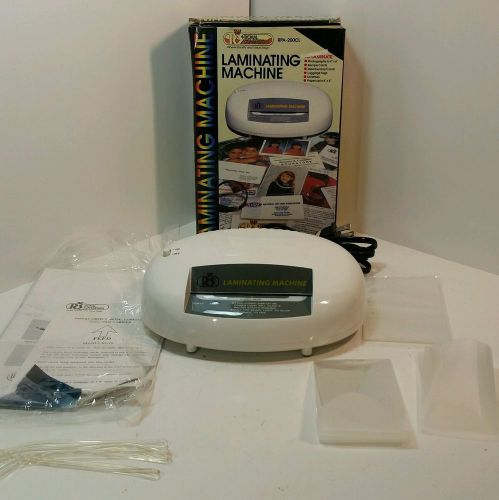 Royal Sovereign RPA-200CL Laminating Machine w/ Extras